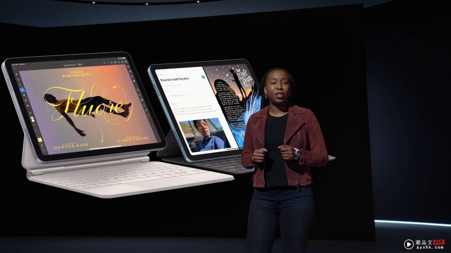 苹果 iPad Air 5 亮相！搭载 M1 晶片、支援 5G，还加入了‘ 人物居中 ’功能 最低售价 17,900 元起 数码科技 图8张